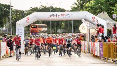 2,000 people take part in OCBC Cycle City Ride, first in-person mass participation event in two years - channelnewsasia.com - Singapore -  Singapore