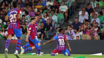 Rui Silva - Barcelona | Ansu marca un gol cada 81' - en.as.com