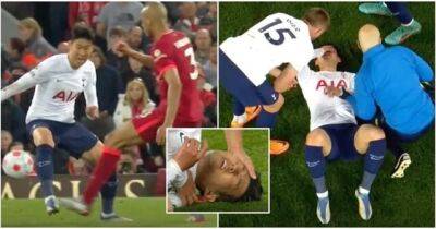 Liverpool 1-1 Tottenham: Fans fuming with Fabinho wiping out Son
