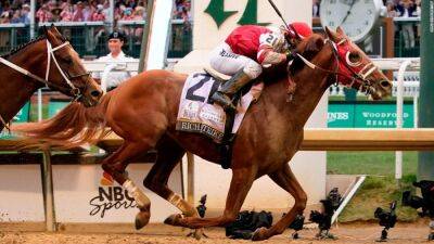 Rich Strike - Long-shot Rich Strike stuns crowd and wins the 148th Kentucky Derby - edition.cnn.com -  Kentucky