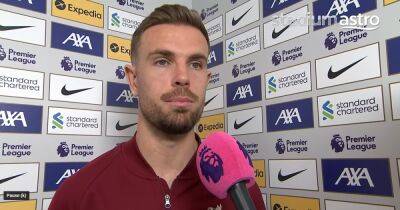Jordan Henderson makes Liverpool FC title admission after Tottenham draw gives Man City boost