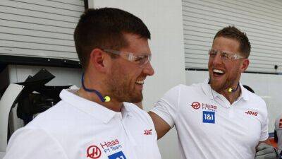 F1 superfans J.J. and T.J. Watt pledge allegiance to Haas at Miami Grand Prix