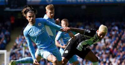 Lascelles struggling, Bruno battling: Manchester City 2-0 Newcastle United half-time ratings