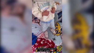El hijo de Koke enamora hasta el último colchonero: “¡Atleti, atleti!” - Videos