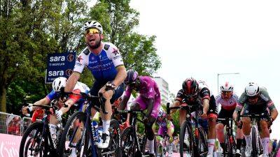 Mark Cavendish - Mathieu Van - Fernando Gaviria - Simon Yates - Arnaud Demare - Cavendish sprints to 16th stage win at the Giro d'Italia - rte.ie - Britain - Netherlands - Hungary