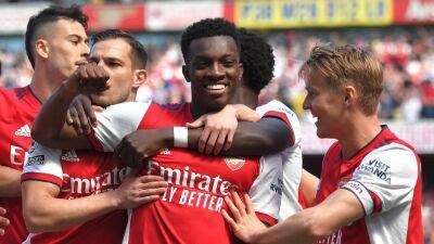 Arsenal eye top-four finish as victory sends Leeds into relegation zone
