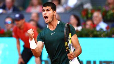 Rafael Nadal - Carlos Alcaraz - Alexander Zverev - Carlos Alcaraz crushes Alexander Zverev to lift Madrid Open title - eurosport.com - France - Madrid