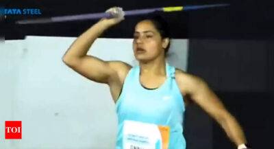 Annu Rani improves own women's javelin throw national record for eighth time