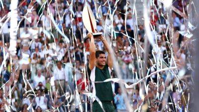 Carlos Alcaraz completes dominant Madrid run with title over Alexander Zverev