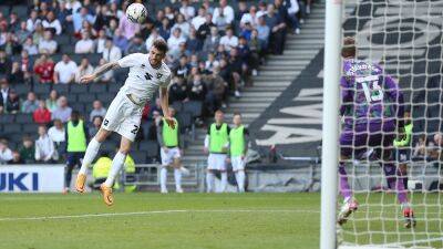 David Stockdale - Troy Parrott - Troy Parrott strikes but MK Dons beaten by Wycombe in League One play-offs - rte.ie - Ireland