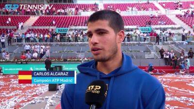 La primera entrevista tras ganar y le da más valor aún: Alcaraz enamoró con sus palabras
