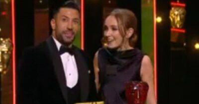 Strictly's Giovanni Pernice points out 'beautiful' moment as he wins BAFTA with Rose Ayling-Ellis but fans questioned their acceptance speech