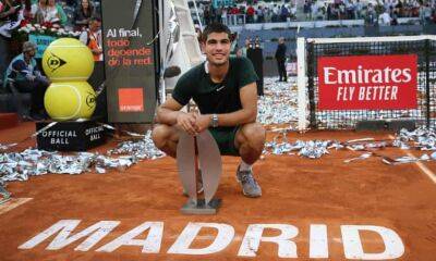 Teenager Carlos Alcaraz hailed as ‘new superstar’ after Madrid Open title