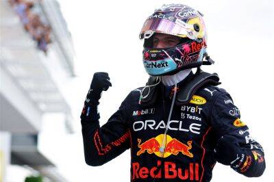 Miami GP: Max Verstappen holds off Charles Leclerc in blistering closing laps to take victory