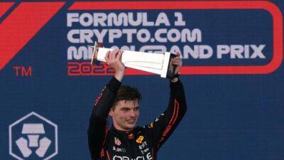Motor Racing-Verstappen demands more from Red Bull after Miami win