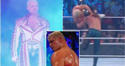 WWE WrestleMania Backlash: Cody Rhodes shows off gruesome wounds after another big win