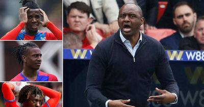 Wilfried Zaha - Michael Olise - Patrick Vieira - Vieira insists Zaha, Eze and Olise are all capable of defending - msn.com