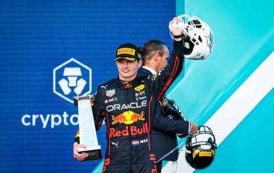 Max Verstappen - Charles Leclerc - Happy Verstappen triumphs in sweltering Miami - beinsports.com - Usa - county Miami