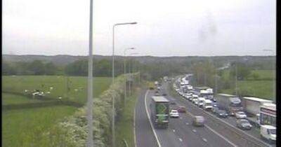 LIVE: Long traffic delays on M6 following crash involving lorry and van - latest updates