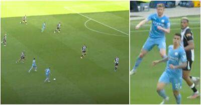 Man City: Kevin De Bruyne's mesmerising pass in Newcastle thrashing