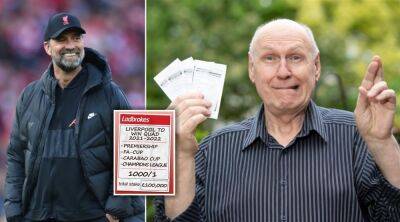 Liverpool quadruple: Man Utd fan placed £100 bet on it happening