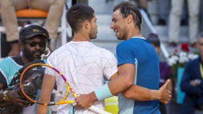Nadal se rinde a Alcaraz tras ganar el Mutua Madrid Open