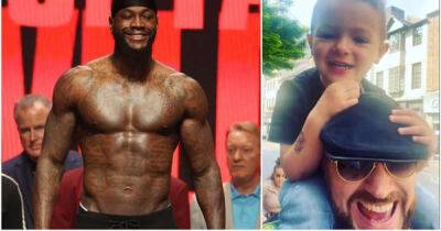 Tyson Fury's son, 6, tells his dad he wants to be like Deontay Wilder when he's older