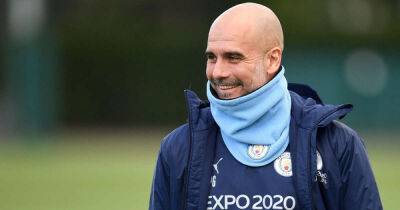 Guardiola jokingly apologises to reporter over his support for Manchester United - msn.com - Manchester -  If