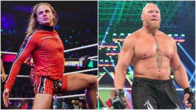 Brock Lesnar - Riddle says match with Brock Lesnar could be in his future - givemesport.com