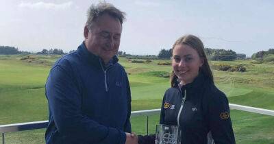 Dundonald delight for Freya Russell and Alex North in Stephen Gallacher Foundation Masters - msn.com - Germany - Scotland