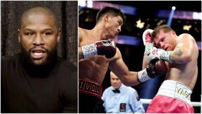 Floyd Mayweather's brutal comments about Canelo resurface after Dmitry Bivol loss