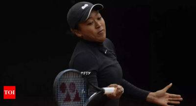 Naomi Osaka - Iga Swiatek - Roland Garros - Sara Sorribes Tormo - Naomi Osaka pulls out of Italian Open with injury - timesofindia.indiatimes.com - France - Spain - Italy - Madrid - Japan -  Rome