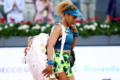 Naomi Osaka withdraws from Italian Open in latest injury blow