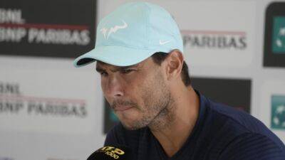 Nadal likens his body to 'an old machine' at Italian Open