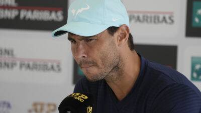 Rafael Nadal likens his body to 'an old machine' at Italian Open