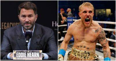 Eddie Hearn insists Jake Paul is 'not the worst fighter I've ever seen' as he hits back at critics