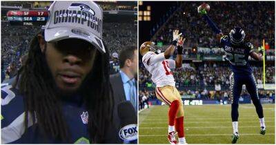 Richard Sherman's post-game blowup from 2014 is still incredible to watch - givemesport.com - San Francisco -  Seattle - county Bay
