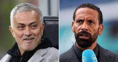 Rio Ferdinand apologises to Jose Mourinho and says he was right about Manchester United