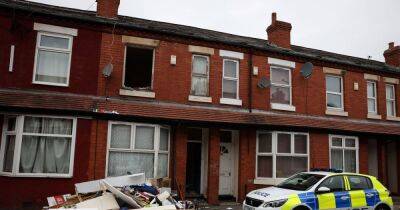 Body winched through window after tragic discovery in south Manchester house