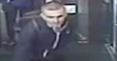 Police issue CCTV image of man they wish to speak to after two rail staff punched