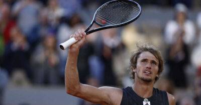 Tennis-Tranquil Zverev keeps emotions in check to down Alcaraz in Paris