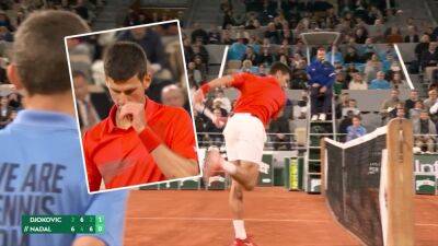 'Cut the guy some slack!' - Crowd boo Novak Djokovic as he angrily whacks net, McEnroe reacts at French Open