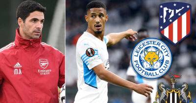 Arsenal grapple for Saliba as Newcastle and Leicester 'make enquiries'