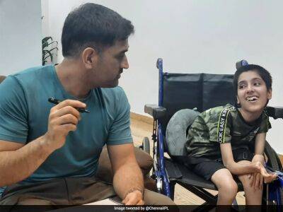 Watch: MS Dhoni Wins Differently-Abled Fan's Heart With Kind Gesture