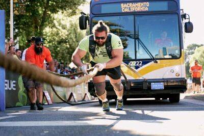 300lb of muscle in a a XXXXL T-shirt: how the World’s Strongest Man contest reinvented itself