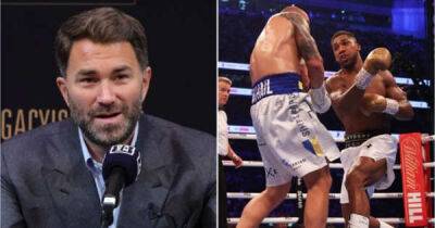 Anthony Joshua - Eddie Hearn - Angel Fernandez - Rob Maccracken - Anthony Joshua will knock out Oleksandr Usyk 'within six rounds' according to Eddie Hearn - msn.com - Britain - Russia - Ukraine