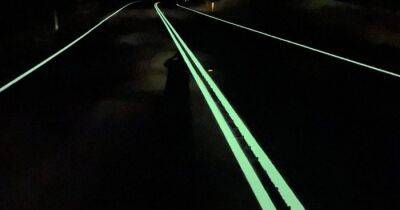 Las líneas de carretera que pueden revolucionar la conducción nocturna