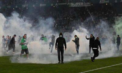 In a shameful season for fans, St-Étienne saved the worst for last