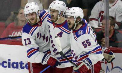 Chris Kreider - Game 7 specialist New York Rangers refuse to quit in these NHL playoffs - theguardian.com - New York -  New York - Los Angeles - county Garden - county Bay