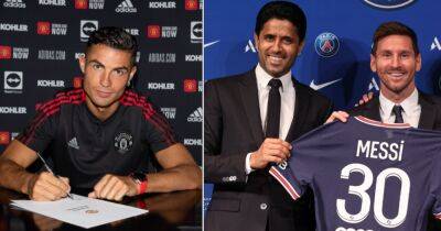 Ronaldo & Messi wages: How much do Man Utd & PSG stars get paid?